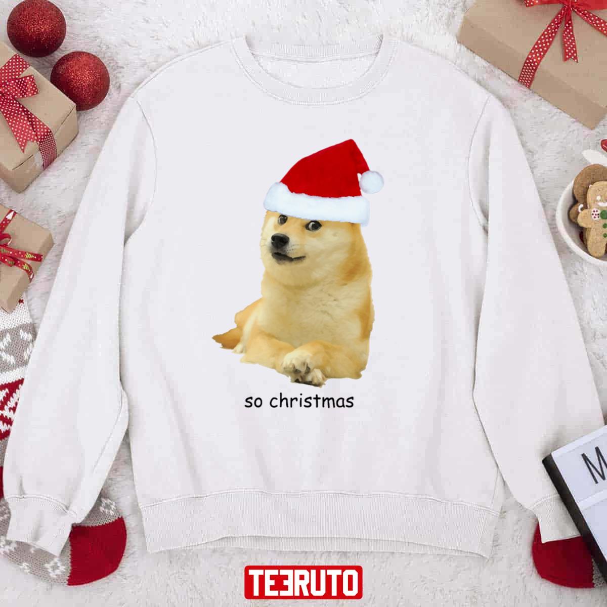 Doge Wow Christmas Unisex Sweatshirt