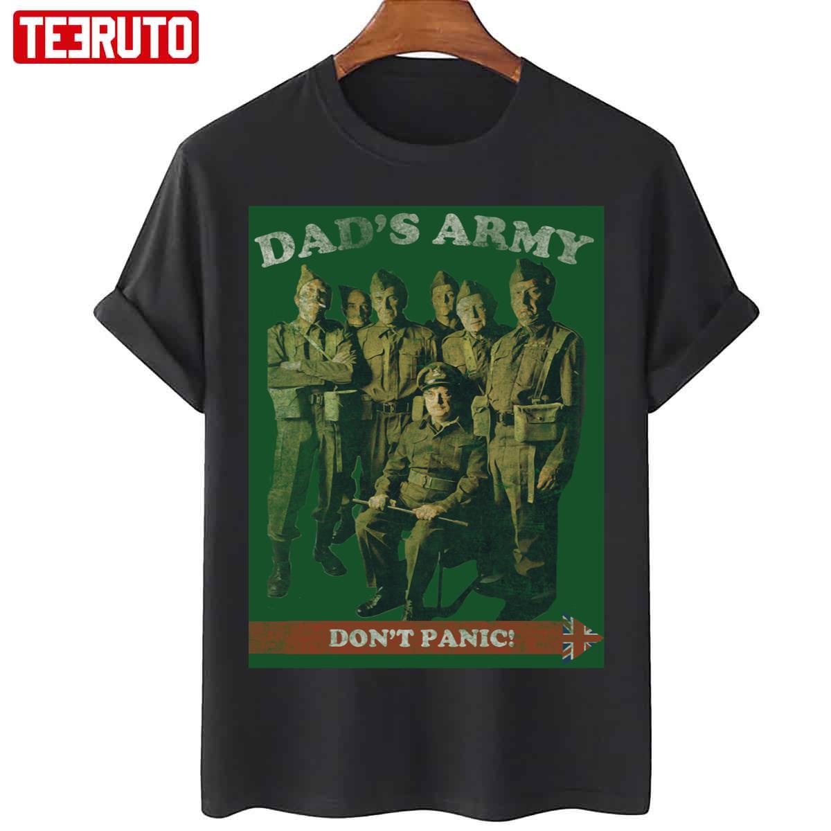 Don't Panic Dads Army Unisex T-Shirt