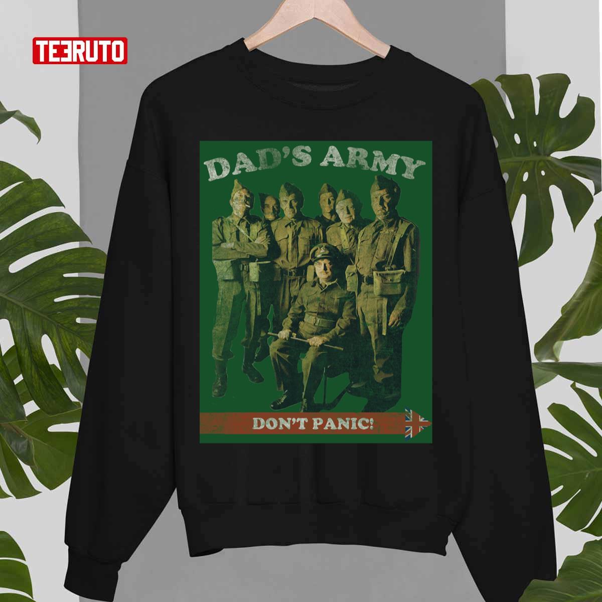 Don't Panic Dads Army Unisex T-Shirt