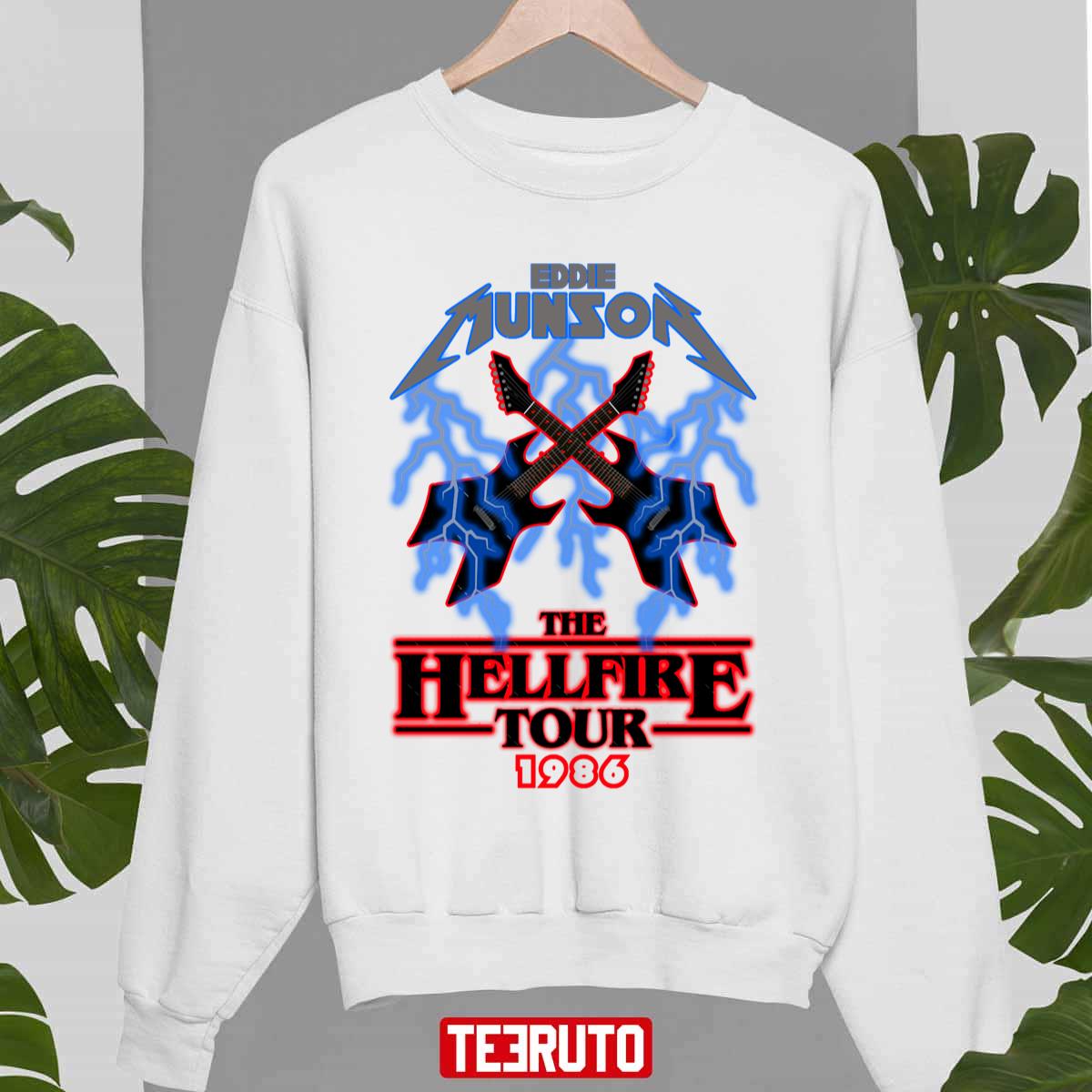 Eddie Munson Hellfire Tour Unisex Sweatshirt