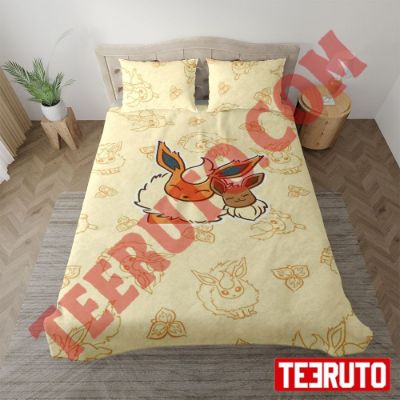 Eevee And Friends Pokemon Pattern Bedding Sets