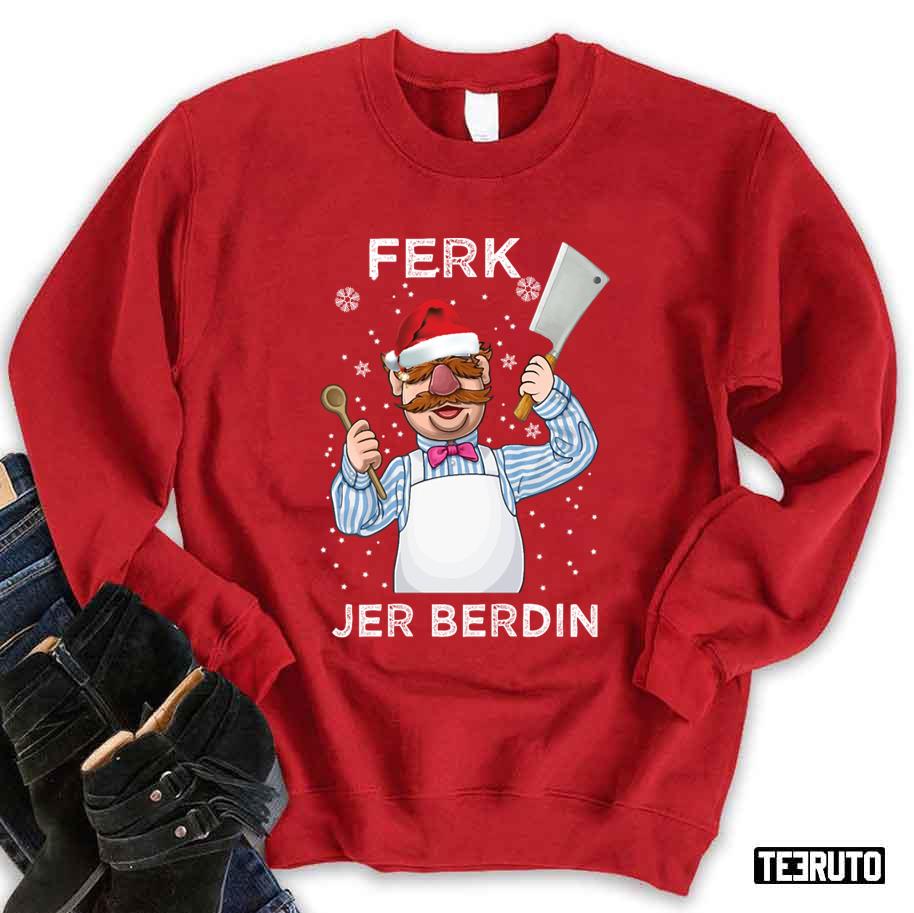 Ferk Jer Berdin Chef Christmas Vintage Sweatshirt
