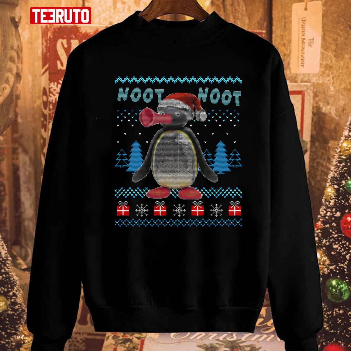 Funny Christmas Pingu Meme Xmas Unisex Sweatshirt