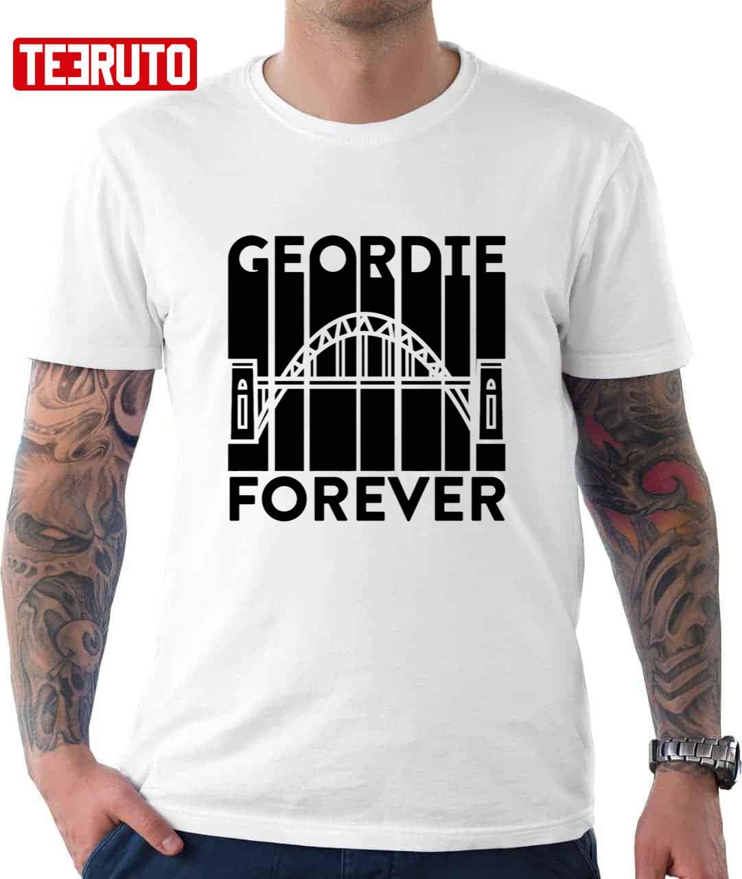 Geordie Forever Newcastle Geordie Toon Army Unisex T-Shirt