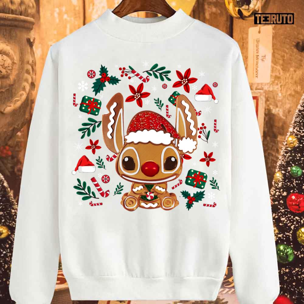 Gingerbread Christmas Stitch Unisex Sweatshirt