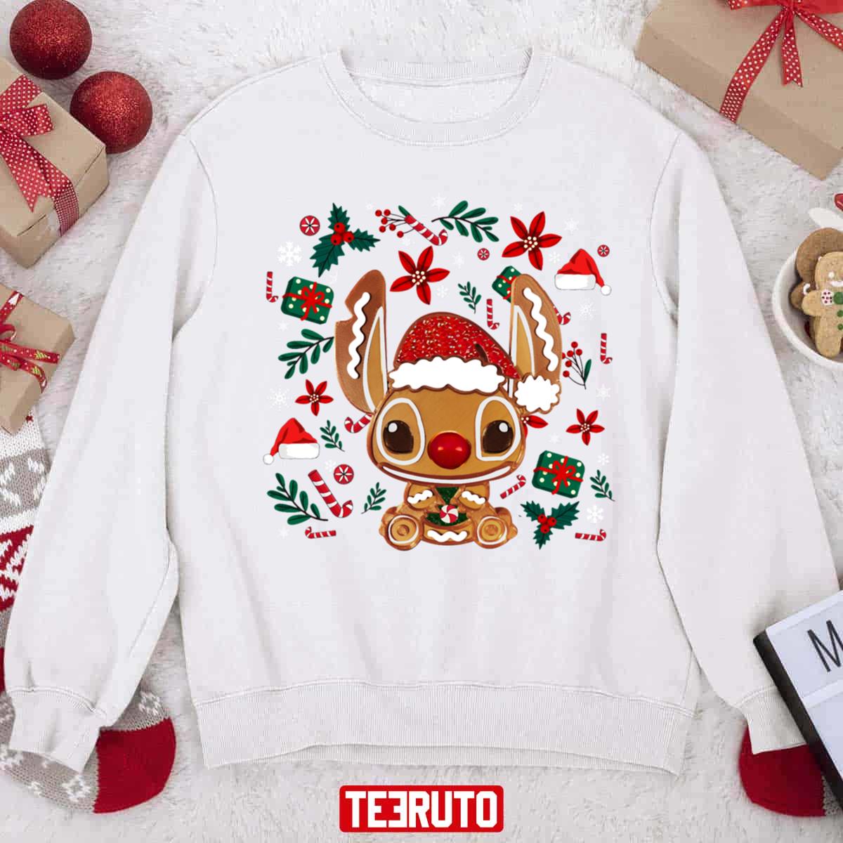 Gingerbread Christmas Stitch Unisex Sweatshirt