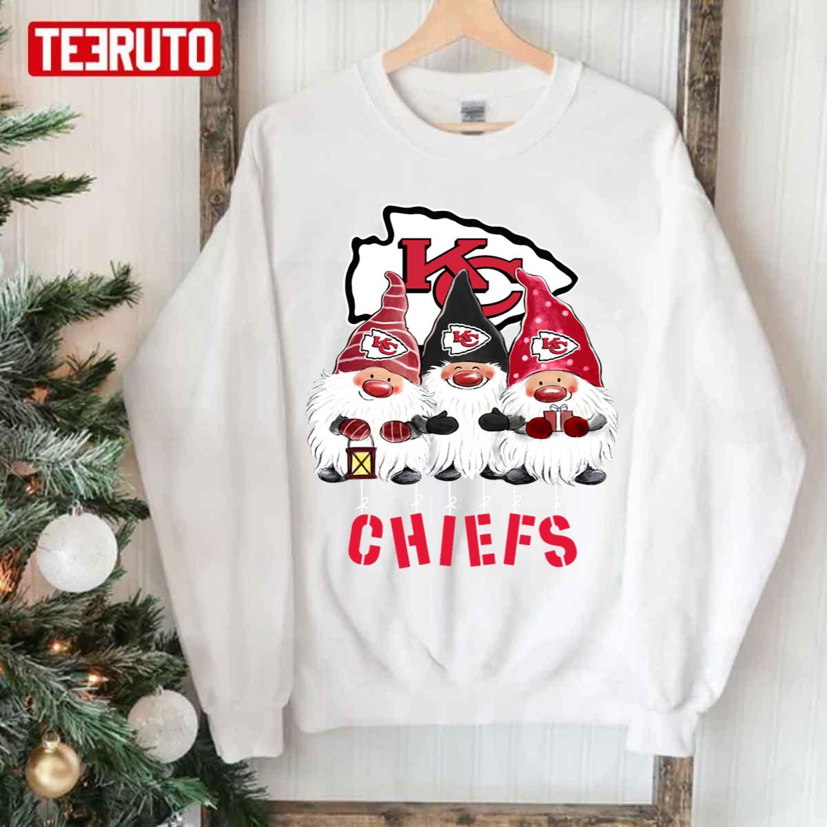 Kansas City Chiefs Christmas tree t-shirt, unisex shirt, longsleeve