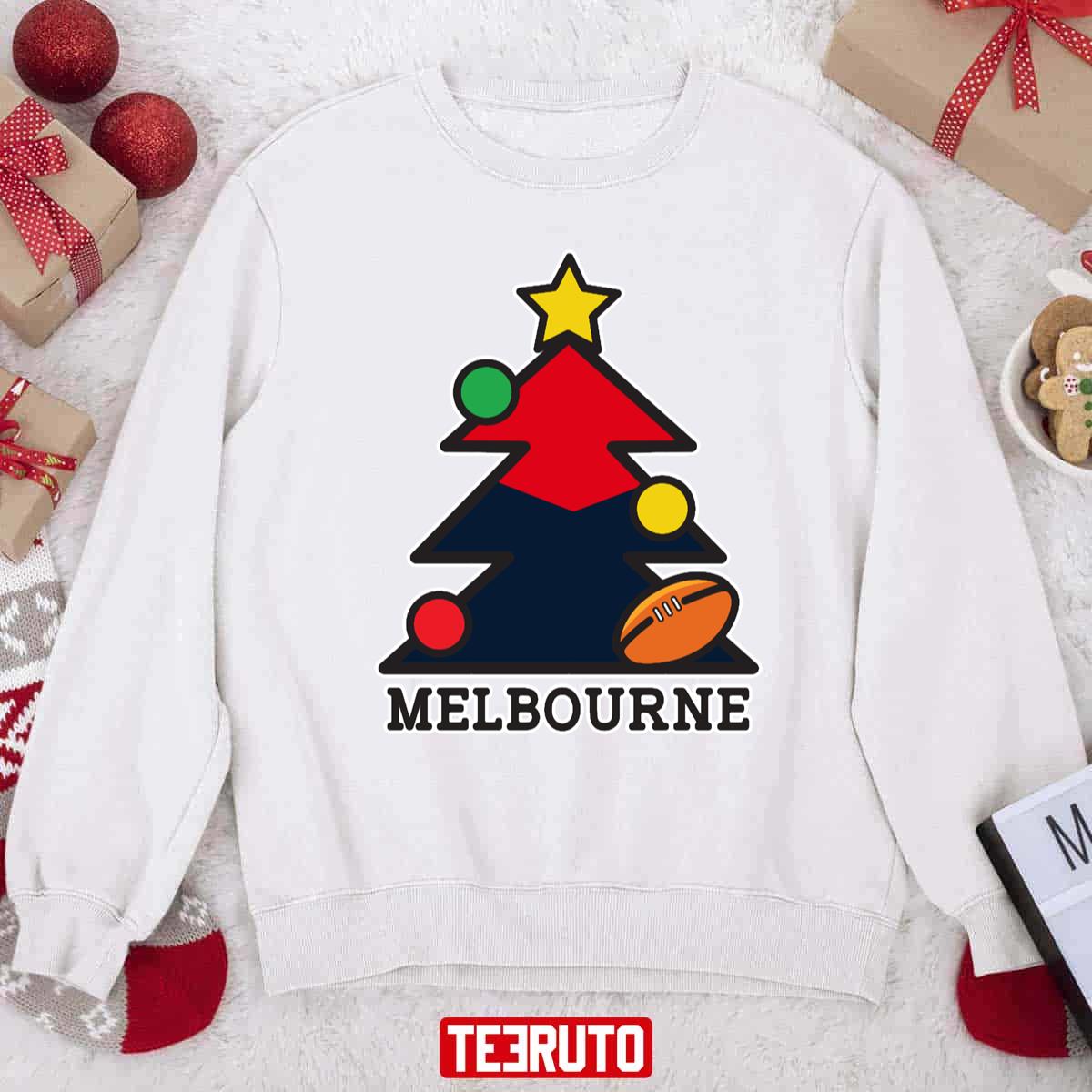 Graphic Melbourne Christmas Cas Unisex Sweatshirt