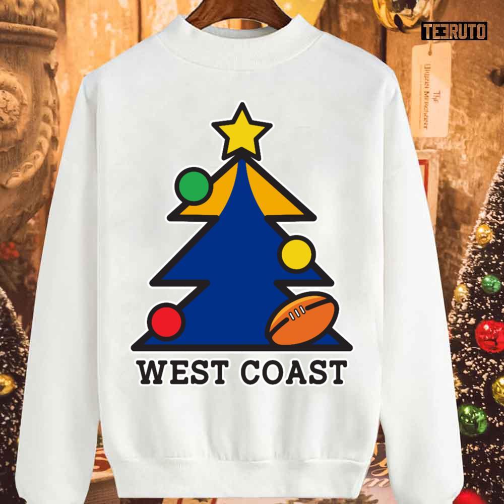 Graphic West Coast Christmas Unisex Sweatshirt