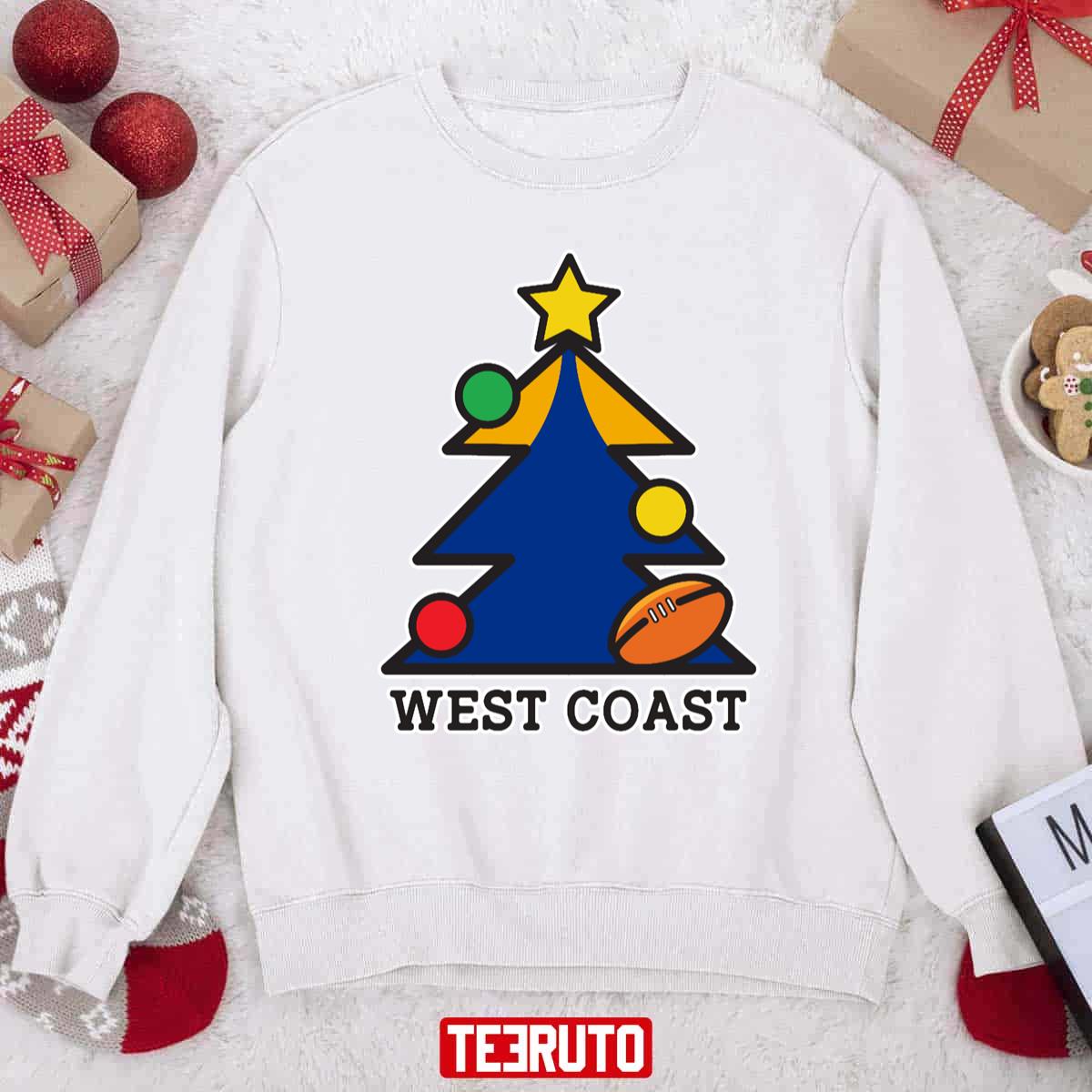 Graphic West Coast Christmas Unisex Sweatshirt