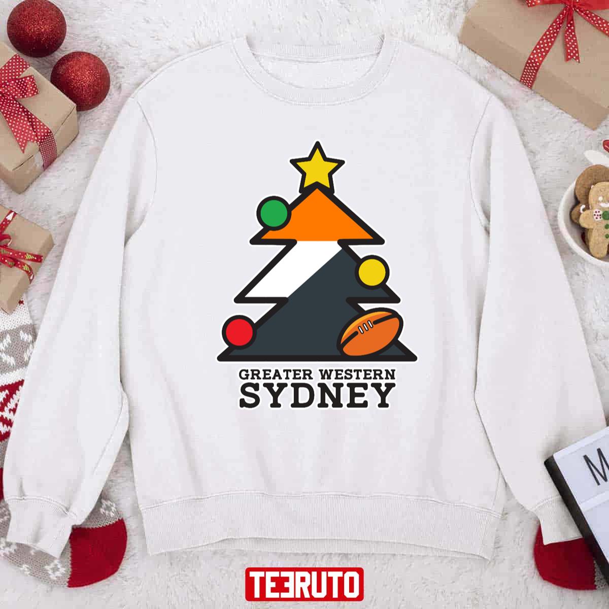 Greater Western Sydney Christmas Apron Eco B Unisex Sweatshirt