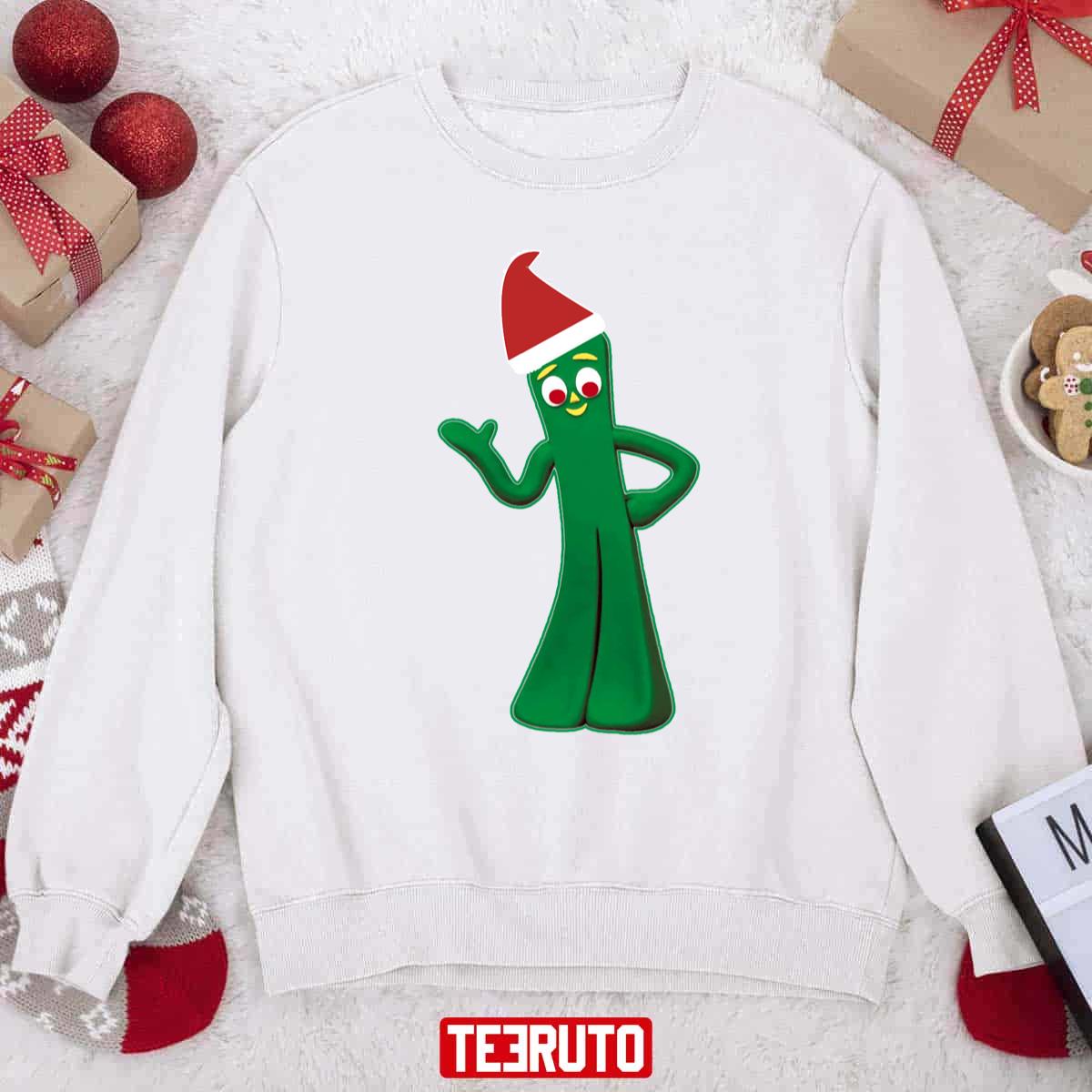 Gumbyy's Santa Hat Christmas Unisex Sweatshirt