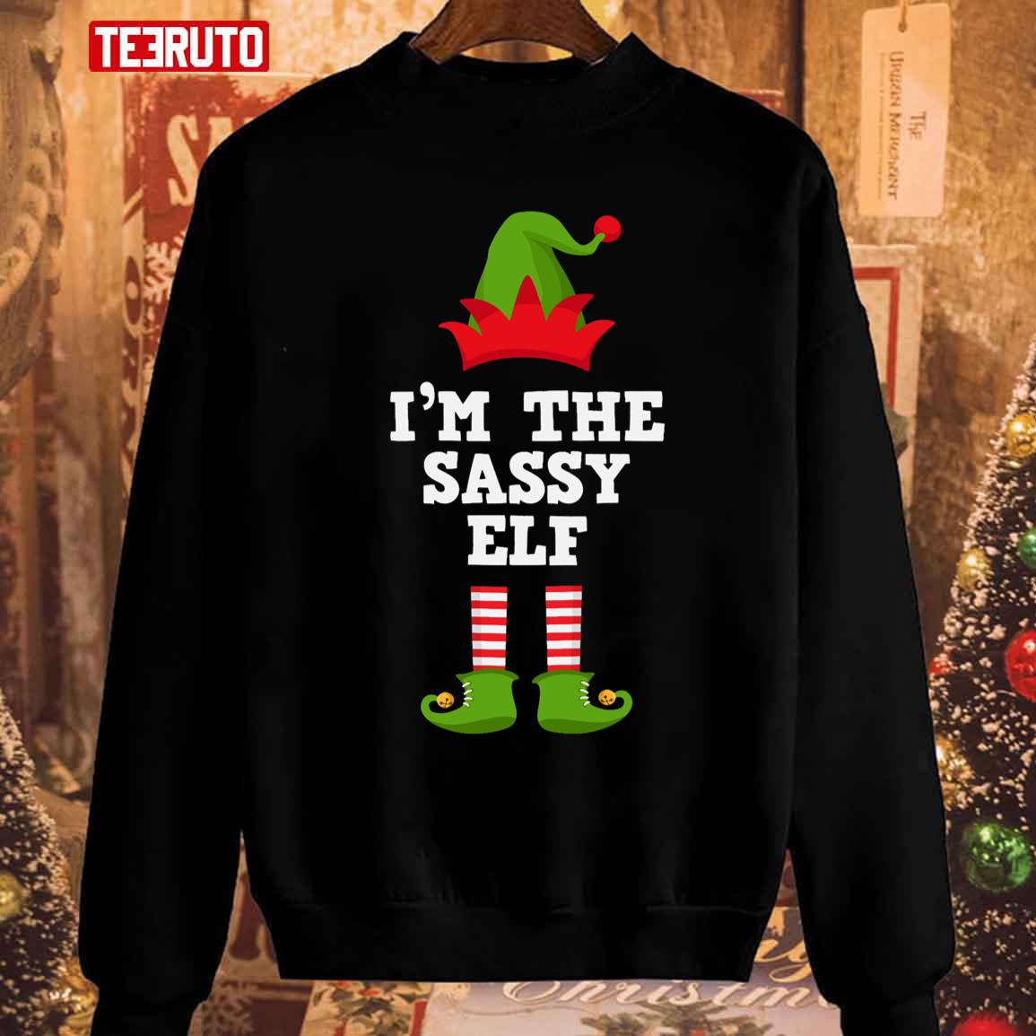 I'm The Sassy Elf Unisex Sweatshirt