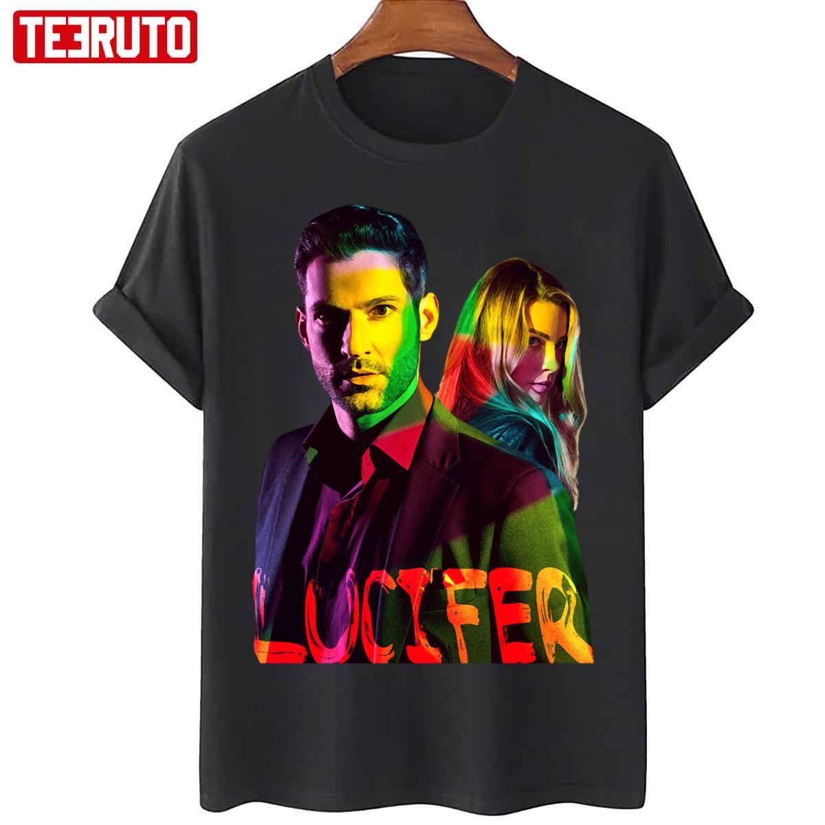 Lucifer Season 5 Netflix Lucifer And Chloe Temptation Tv Show Unisex T-Shirt