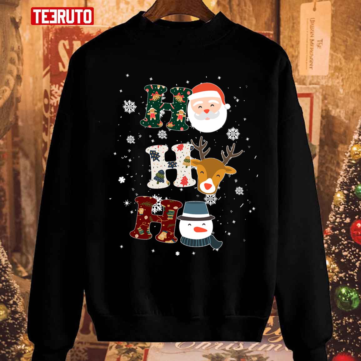 Merry Christmas Hohoho Unisex Sweatshirt