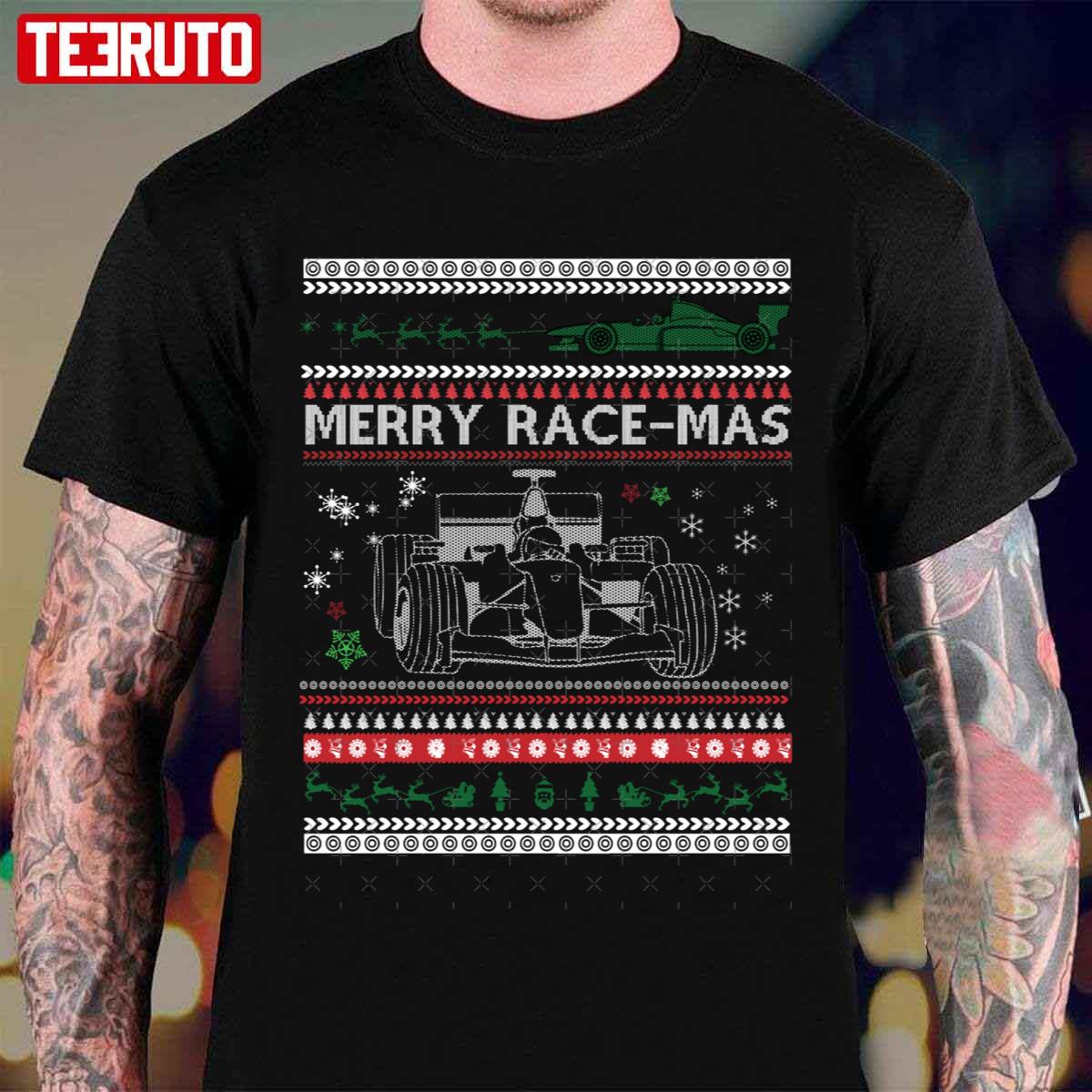 Merry Race Mas A Formula One For F1 Lovers Or Fans Vintage Unisex T-Shirt