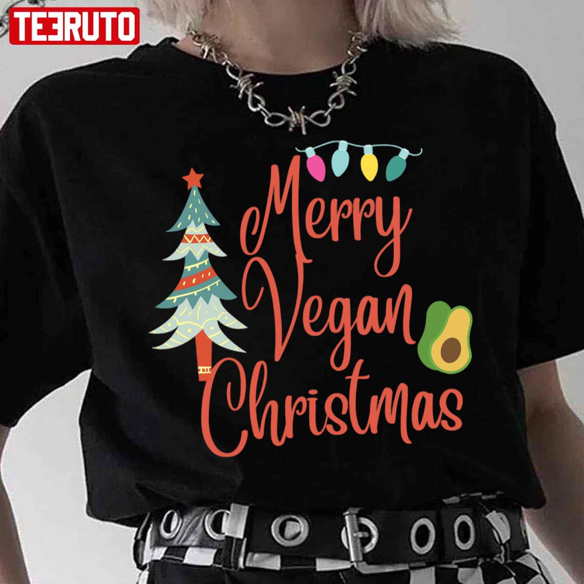 Merry Vegan Christmas Unisex T-Shirt