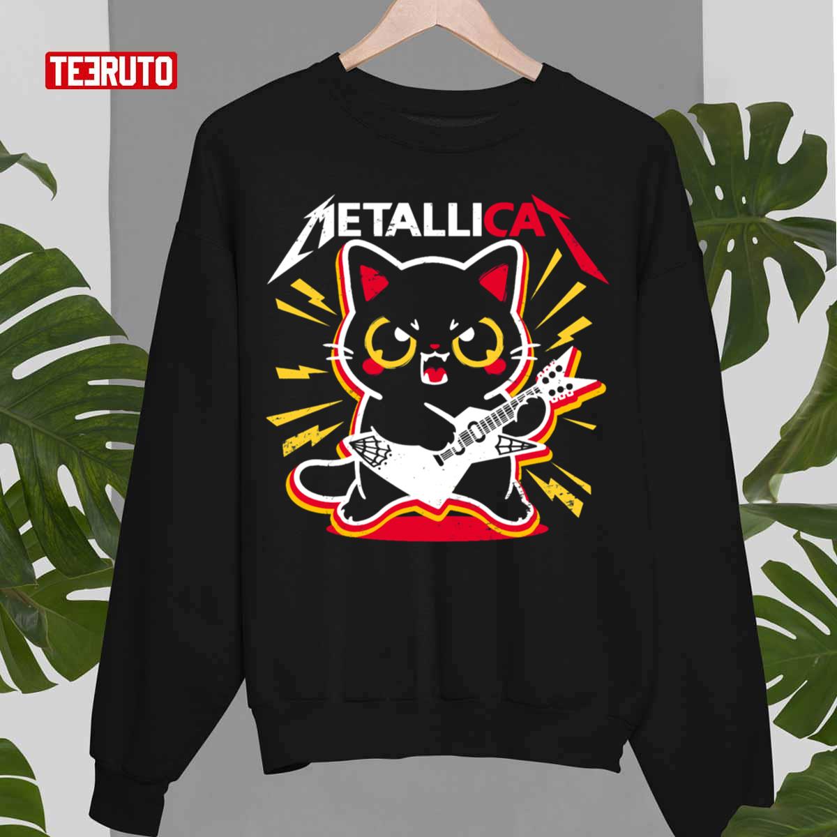 Metallicat Band Art Unisex Sweatshirt