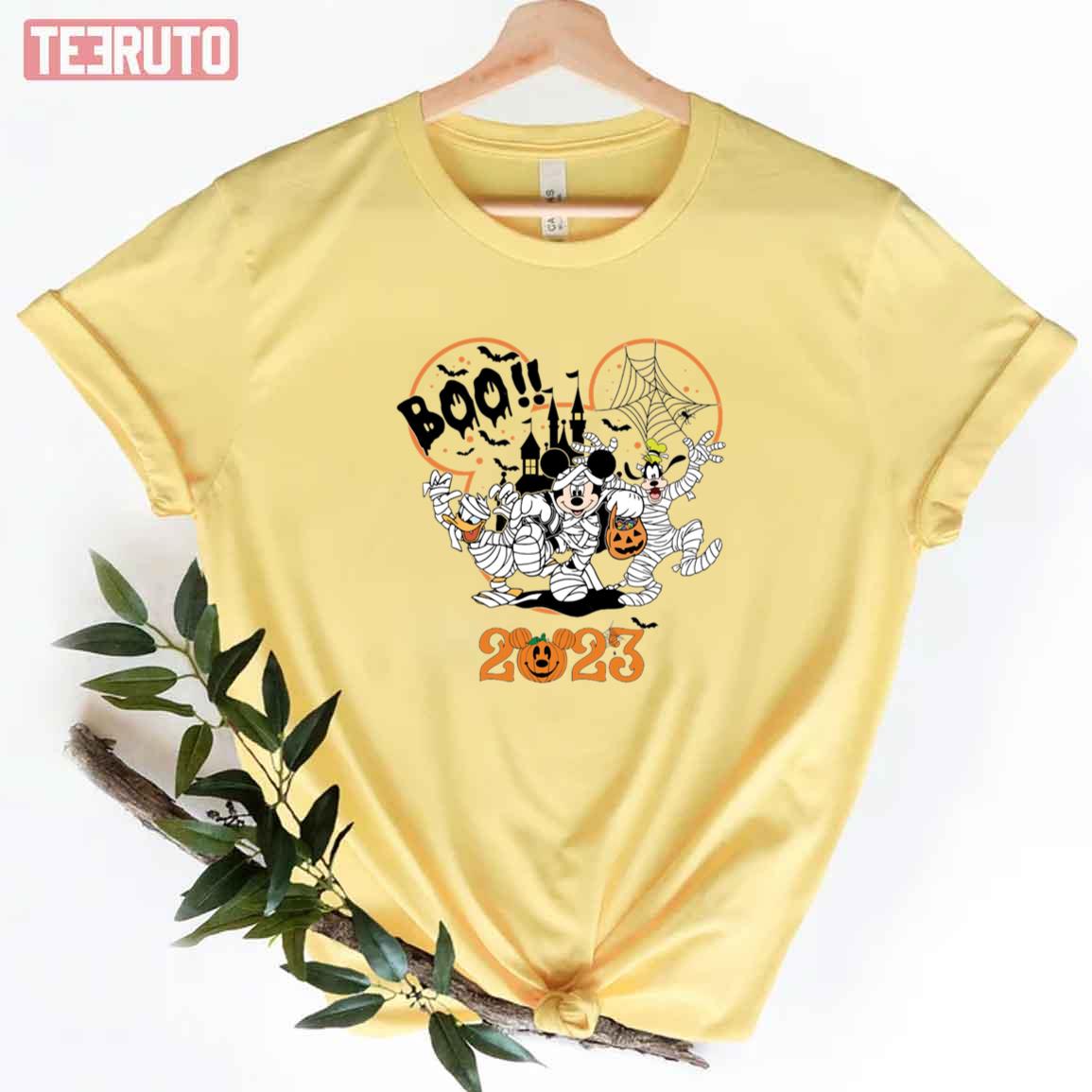 Mickey 5 Disney Halloween Halloween Matching Unisex T-Shirt