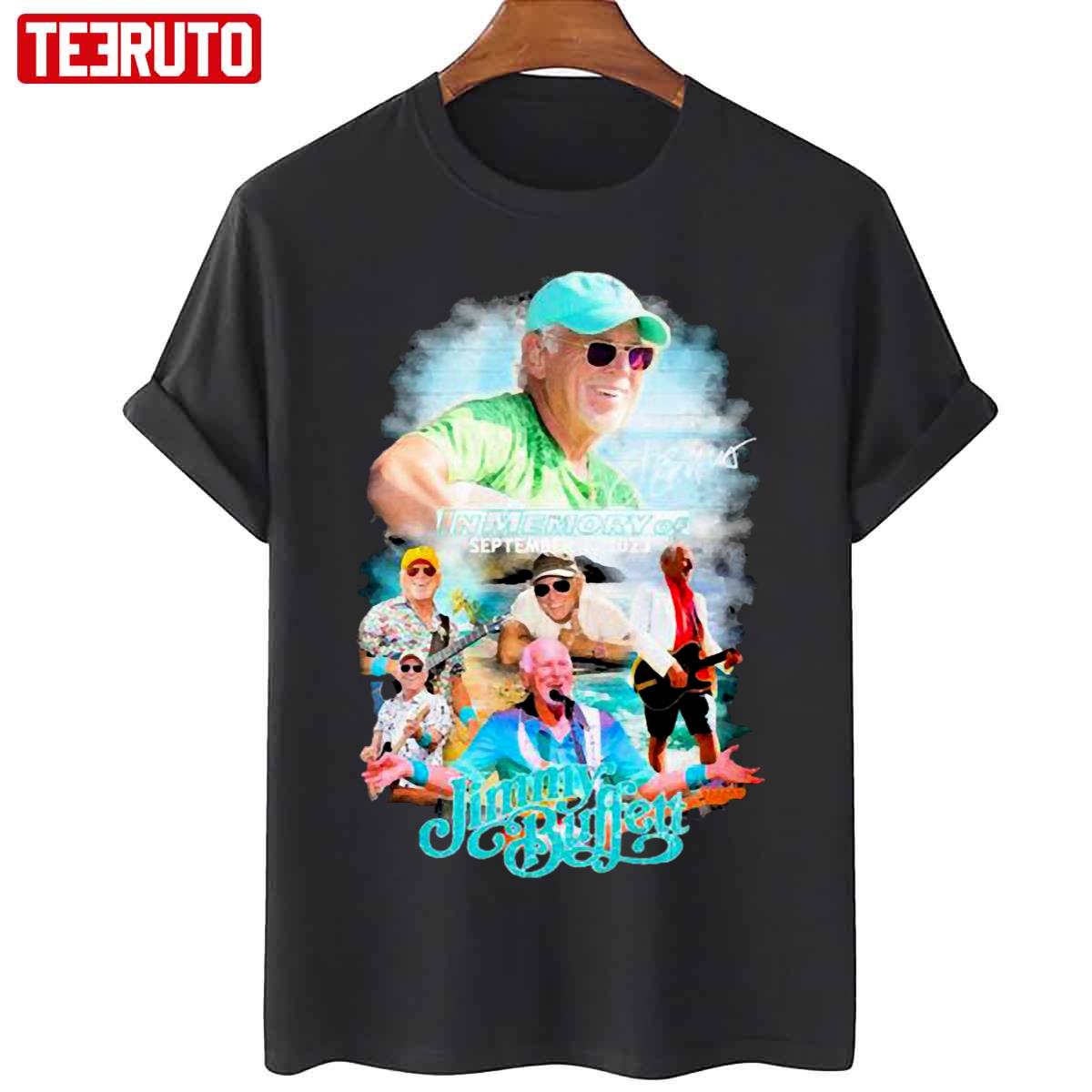 Minimal Graphic Jimmy Buffett Unisex T-Shirt