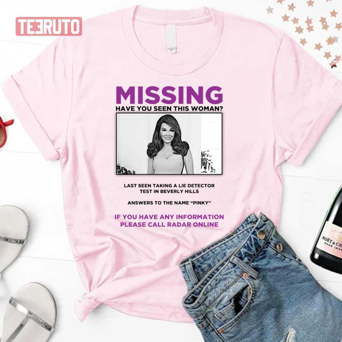 Missing Have You Seen Lvp Unisex T-Shirt