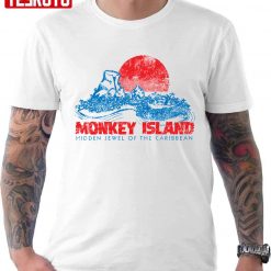 Monkey Island Pirates Of The Caribbean Unisex T-Shirt