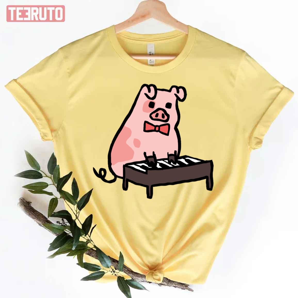 Most Used Cute Piggy Pusheen Unisex T-Shirt