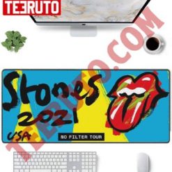 No Filter Tour Rolling Stones Rock Band Mouse Pad