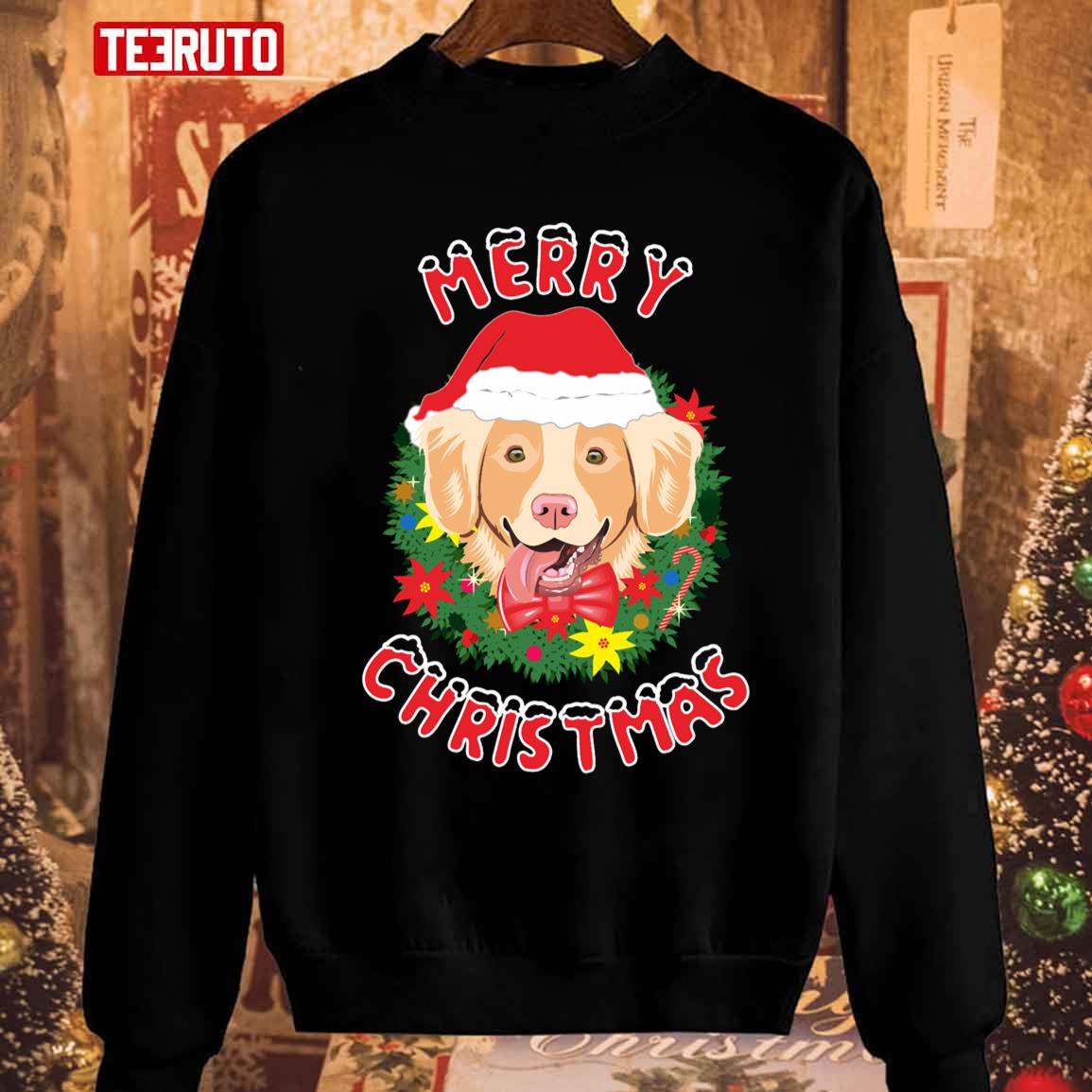 Nova Scotia Duck Tolling Retriever Christmas Unisex Sweatshirt