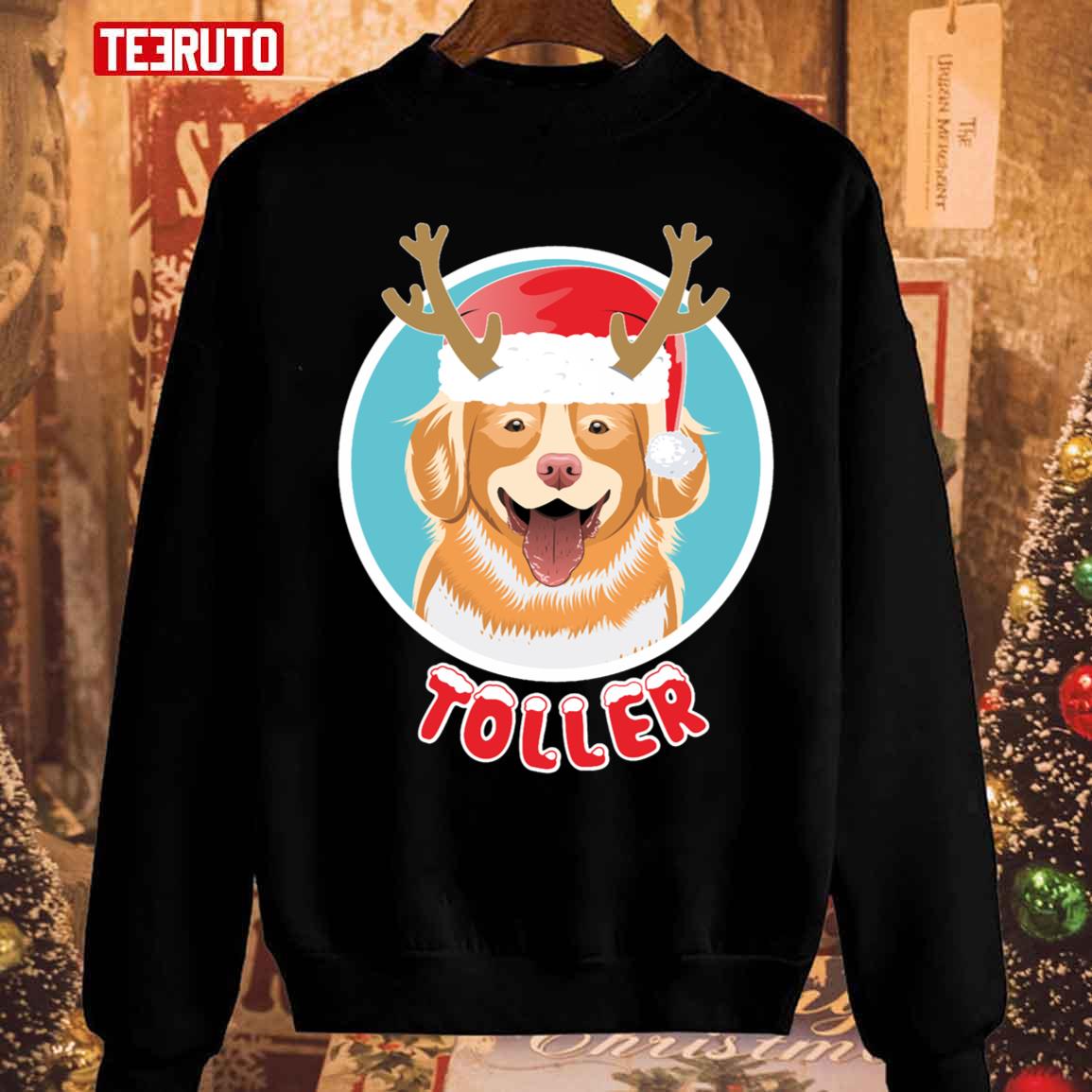 Nova Scotia Duck Tolling Retriever Xmas Unisex Sweatshirt