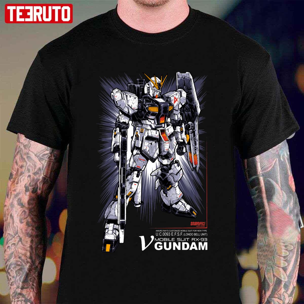 Nu Gundam Graphic Unisex T-Shirt