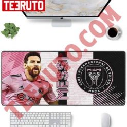 Number 10 Miami Soccer Lionel Messi Mouse Pad