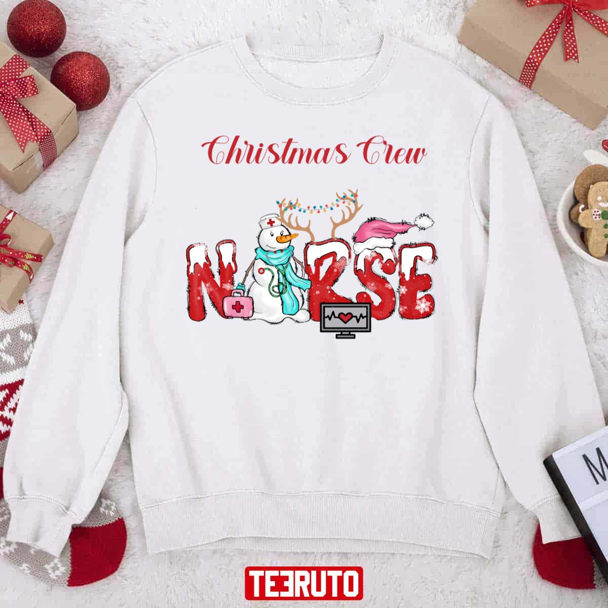 Nurse Christmas Crew Christmas Nurse Team Sweatshirt