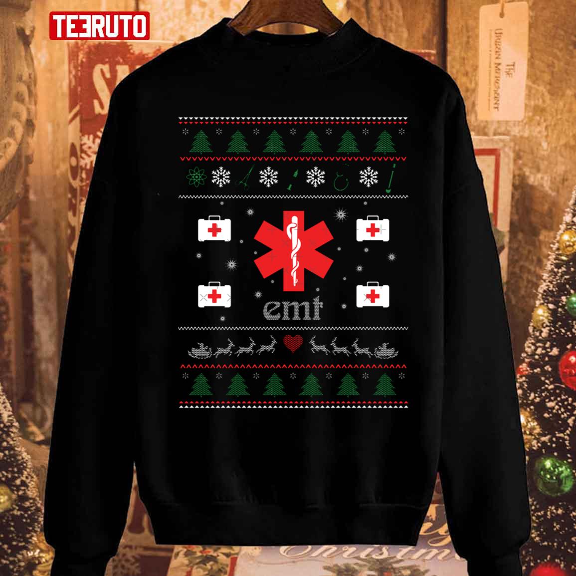 Nurse Emt Christmas Sweatshirt
