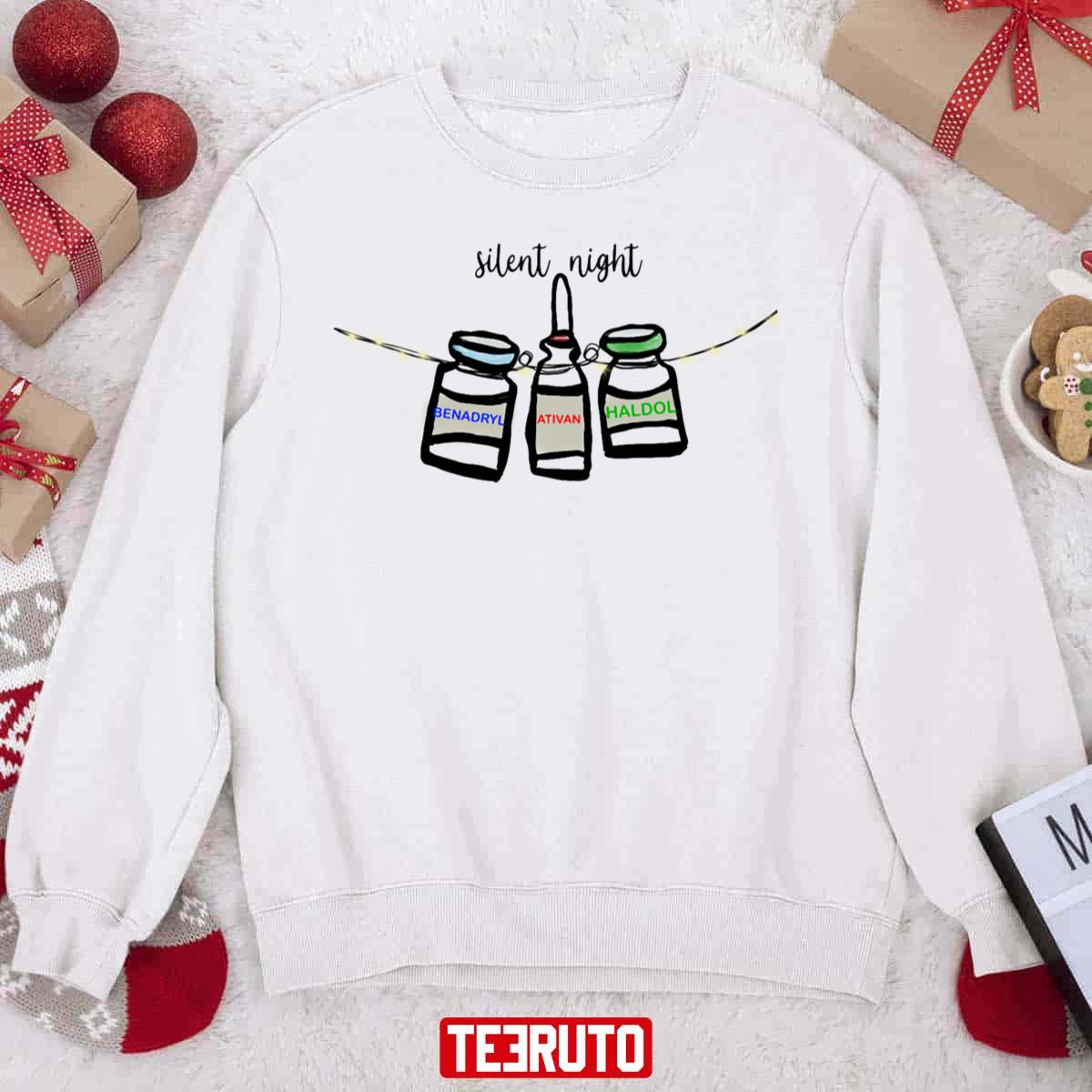 Nurses Silent Night Sweatshirt