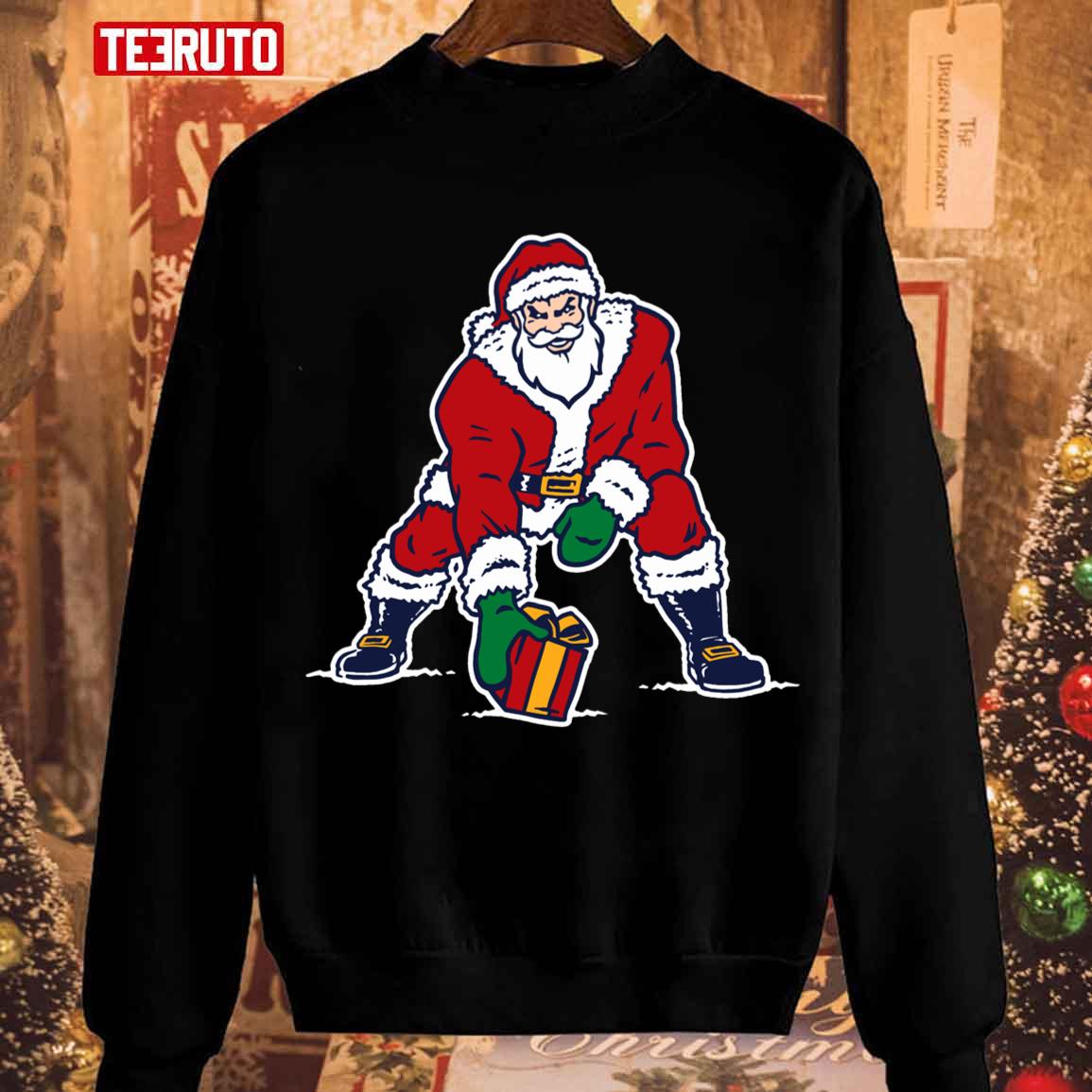 Old School Patriots Santa Logo Unisex Sweatshirt