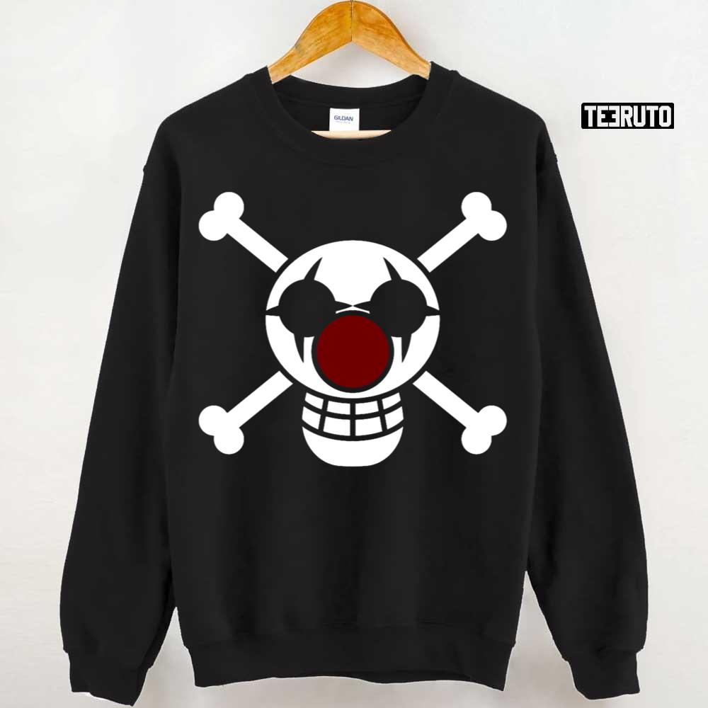 Buggy One Piece , One Piece Pirates Cross Guild Anime Unisex Tshirt ALL  SIZES