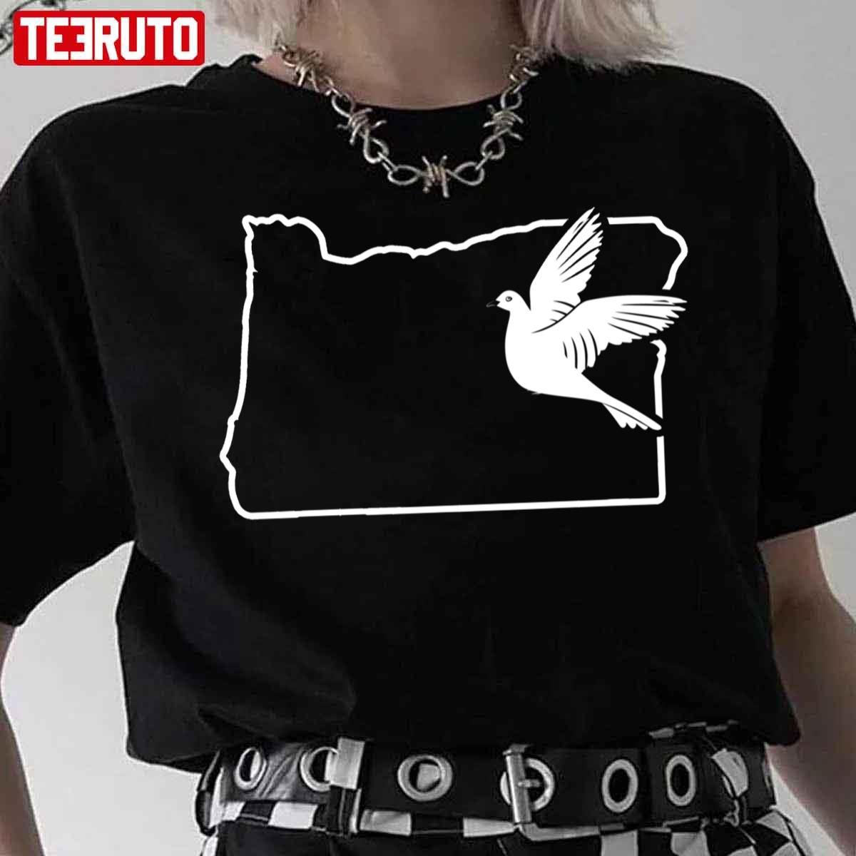 Oregon Wester Bird Hunting Dove Hunting Unisex T-Shirt