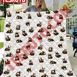 P Chan Pi Chan Funny Pig Quilt Blanket