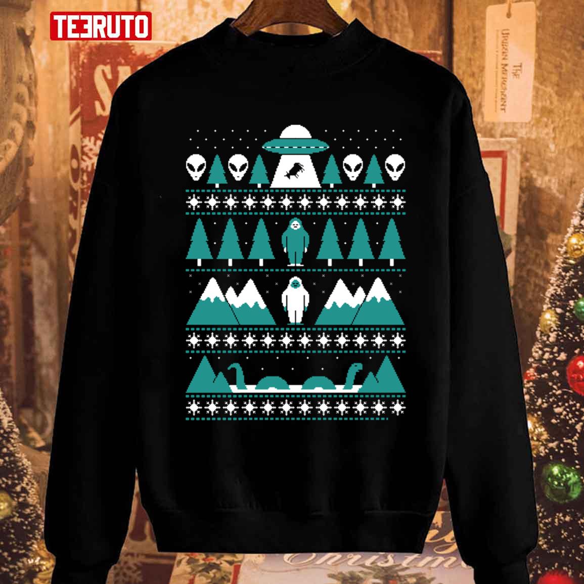 Paranormal Christmas Sweater Unisex Sweatshirt
