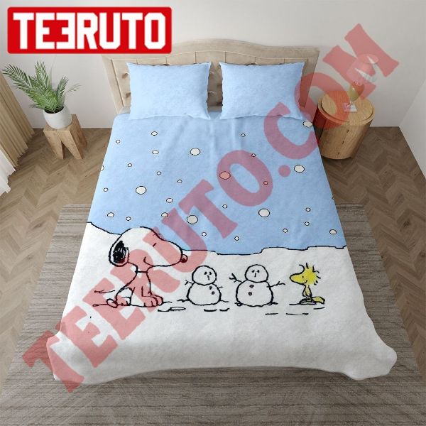 Pastel Snoopy Winter 2023 Christmas Bedding Sets