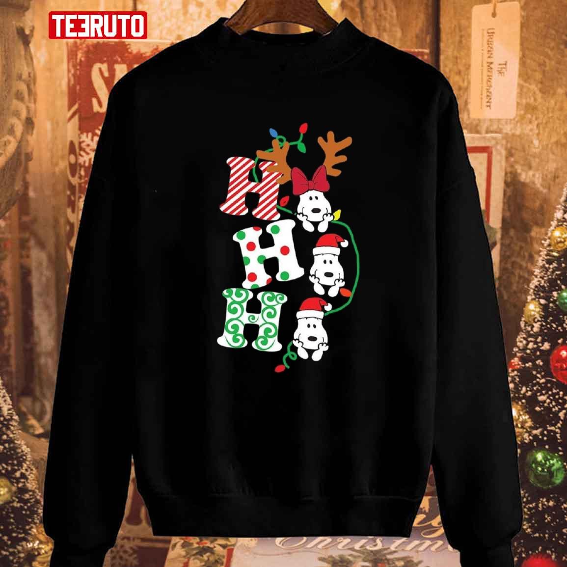 Peanuts Snoopy Hohoho Christmas Sweatshirt