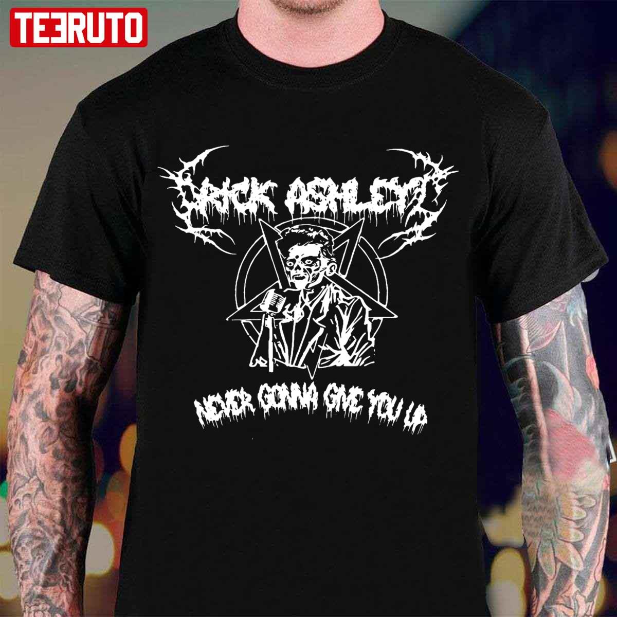 Punk Style Kylie Minogue Rick Astley Never Gonna Give You Up Unisex T ...