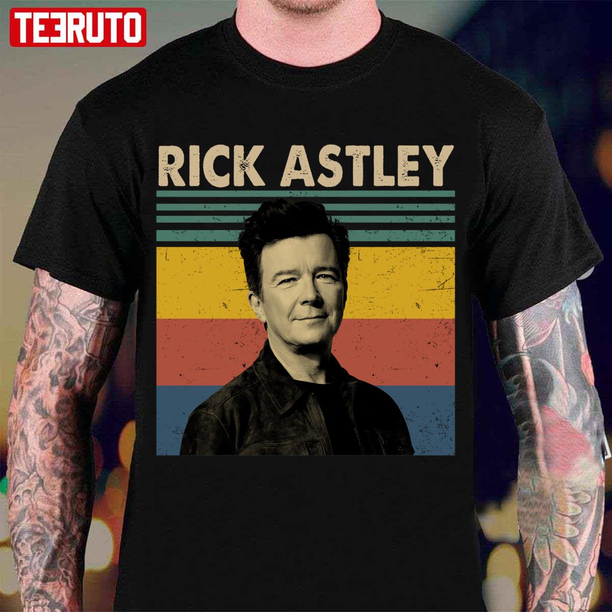 Rick Astley Shirt, Rick Astley for Fan Shirt, Rick Astley Music Shirt