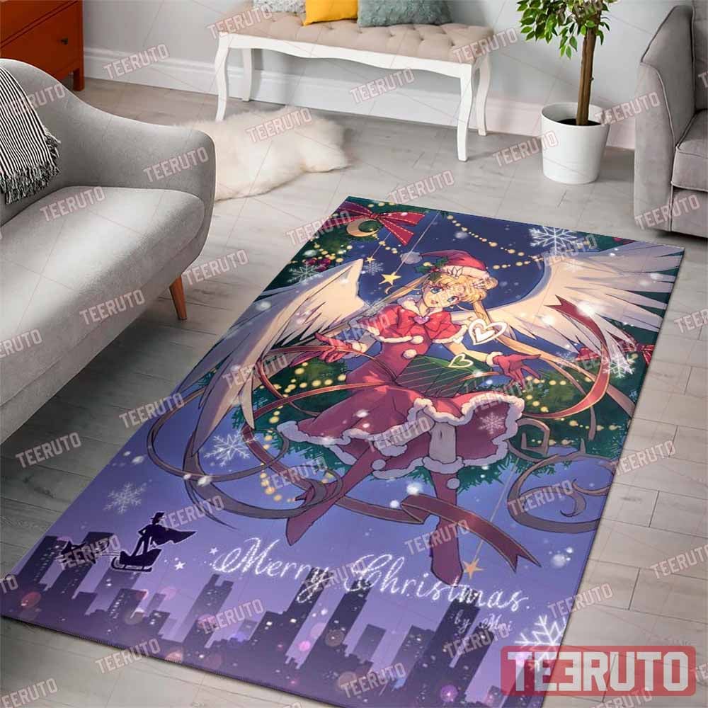 Sailor Moon Merry Christmas Rug