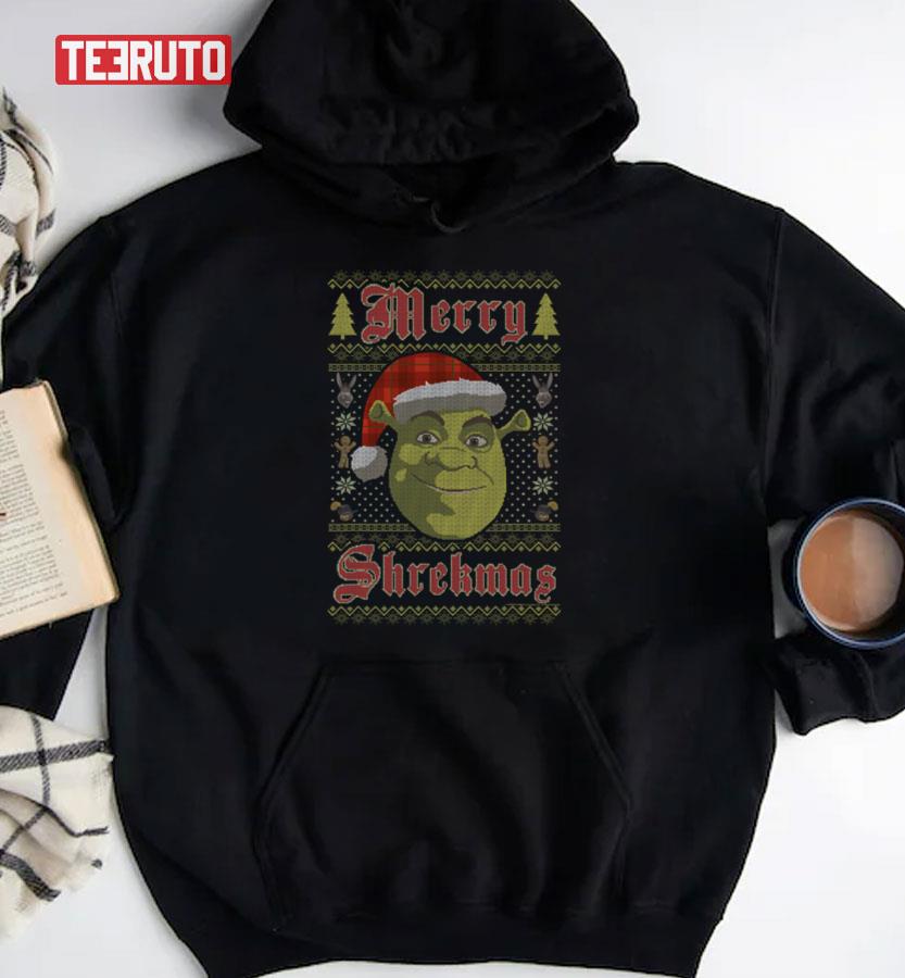 Shrek Merry Shrekmas Christmas Unisex Sweatshirt - Teeruto