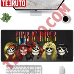 Skull Squad Guns N Roses Mouse Pad