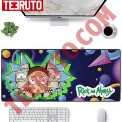 Space Invade Rick And Morty Mouse Pad