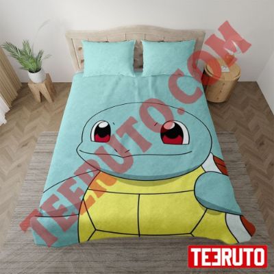 Squirtle Pokémon Coloring Christmas 2023 Bedding Sets