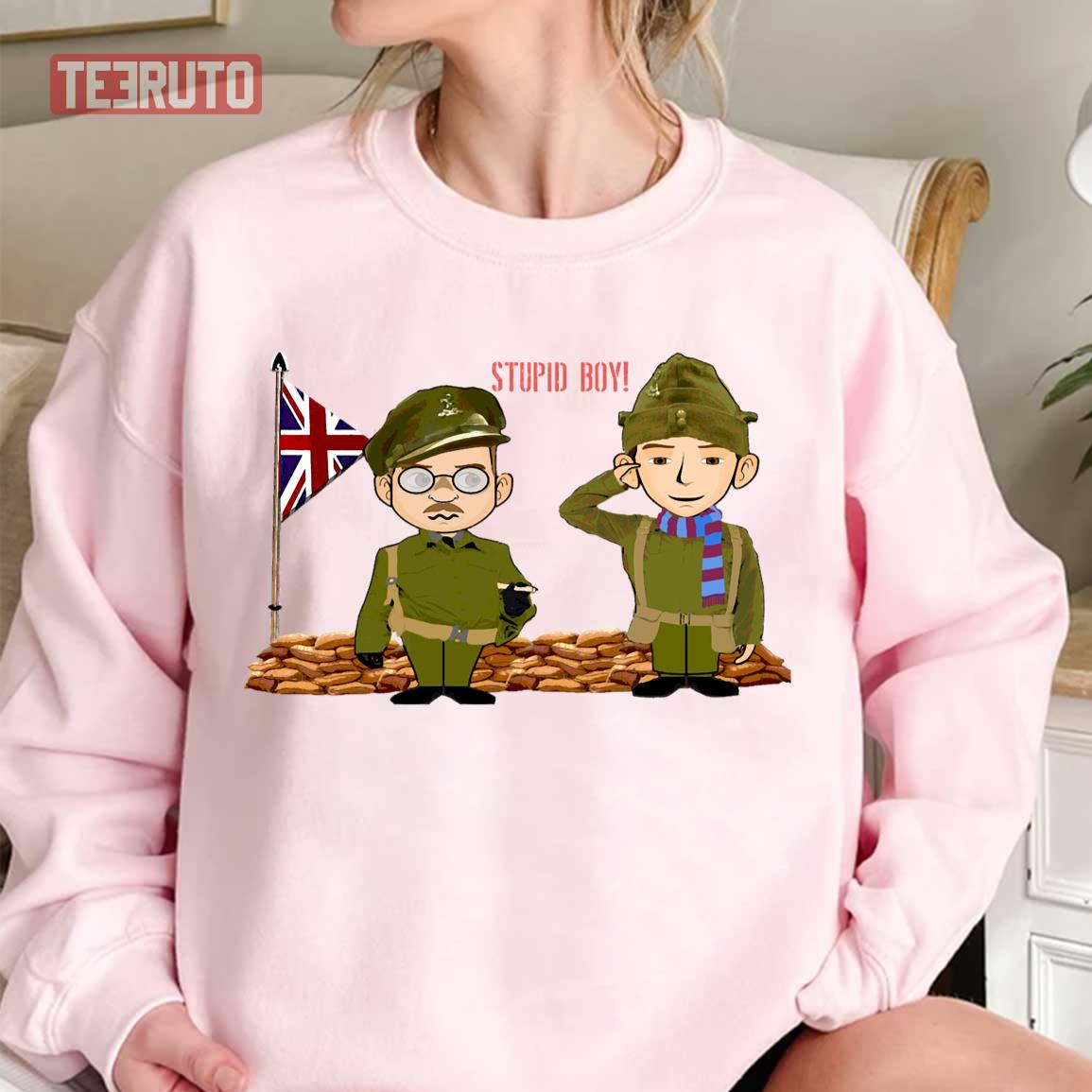 Stupid Boy Dad’s Army Unisex Sweatshirt